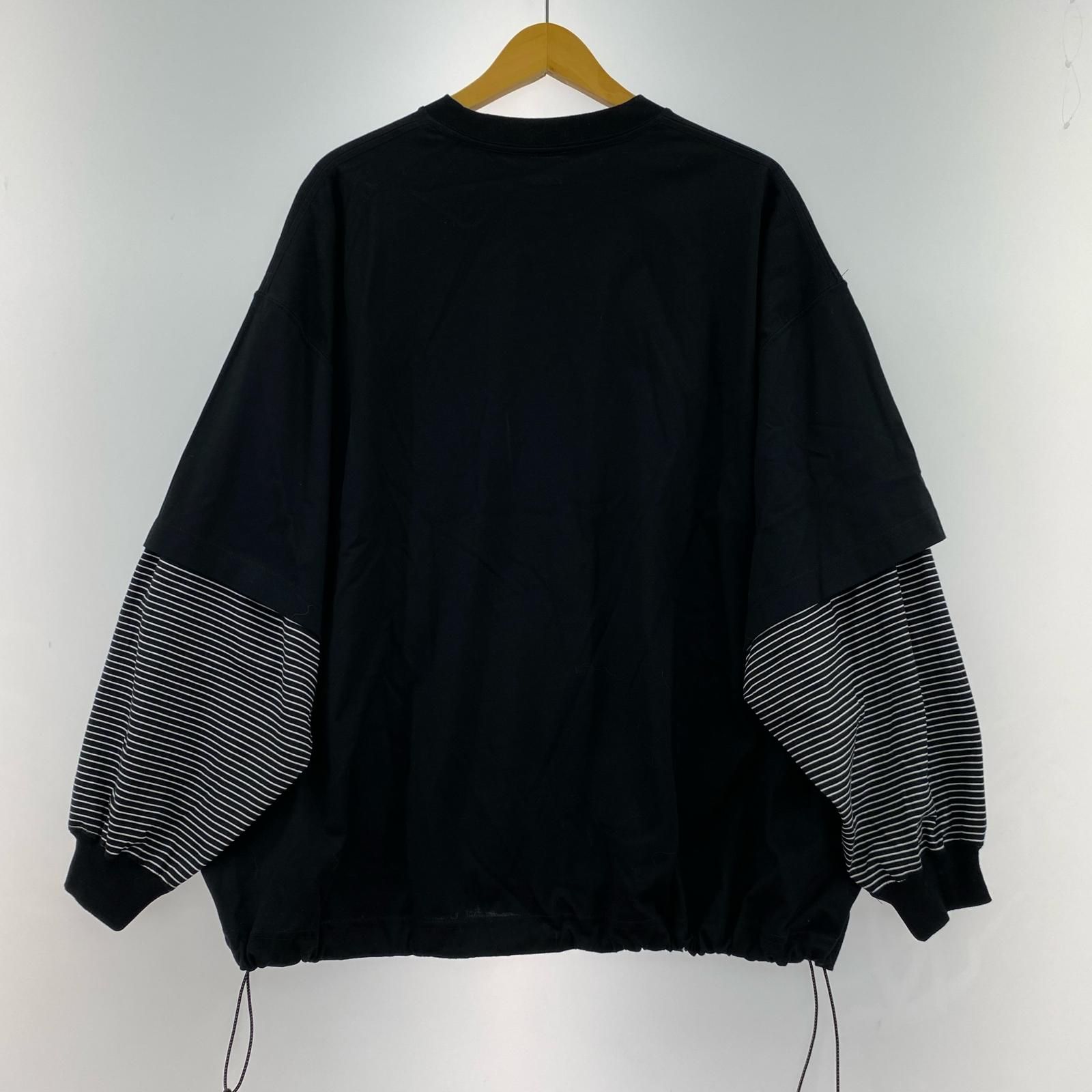 is-ness BALLOON LAYERED LONG SLEEVE T SHIRT M - メルカリ