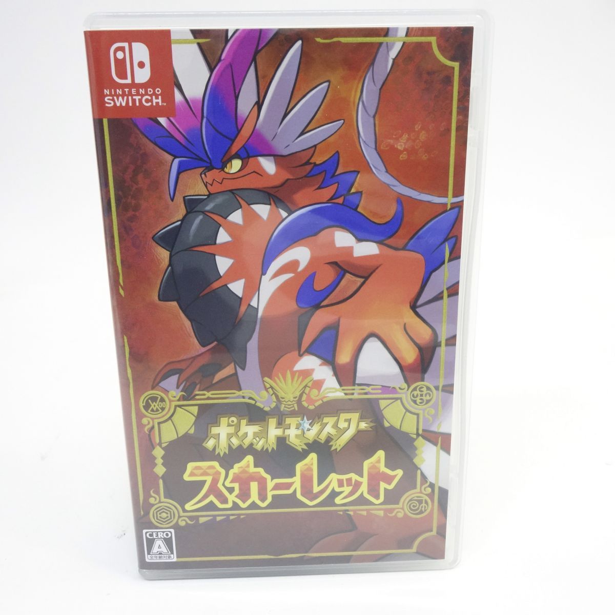Nintendo Switch ソフト ポケットモンスター スカーレット ※中古