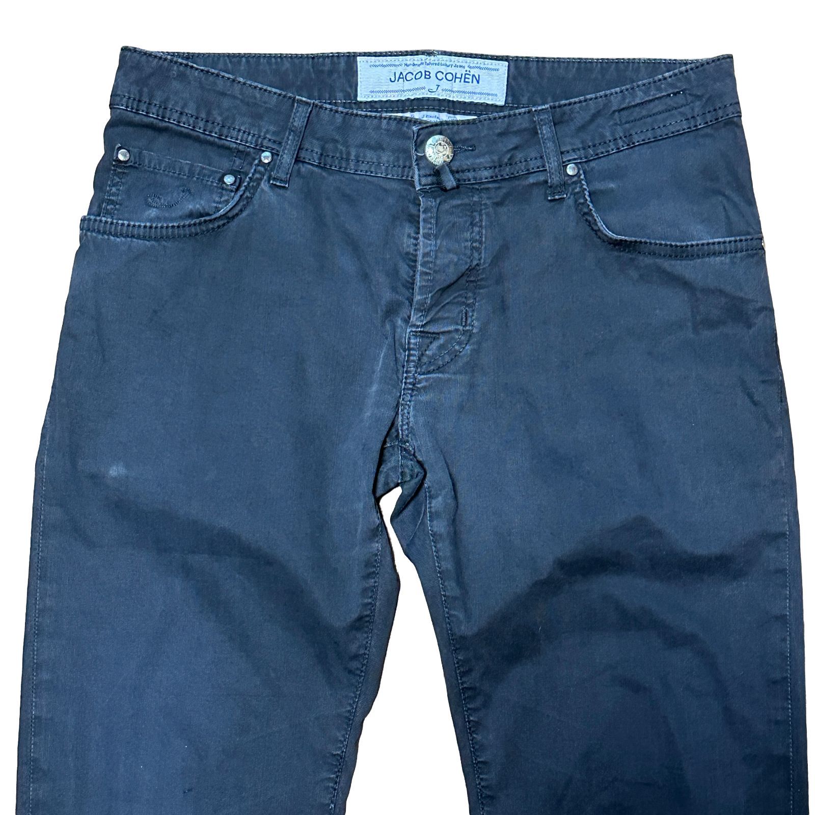 美品【ヤコブコーエン】（31）ストレッチデニム J622 COMF濃紺 JACOB 