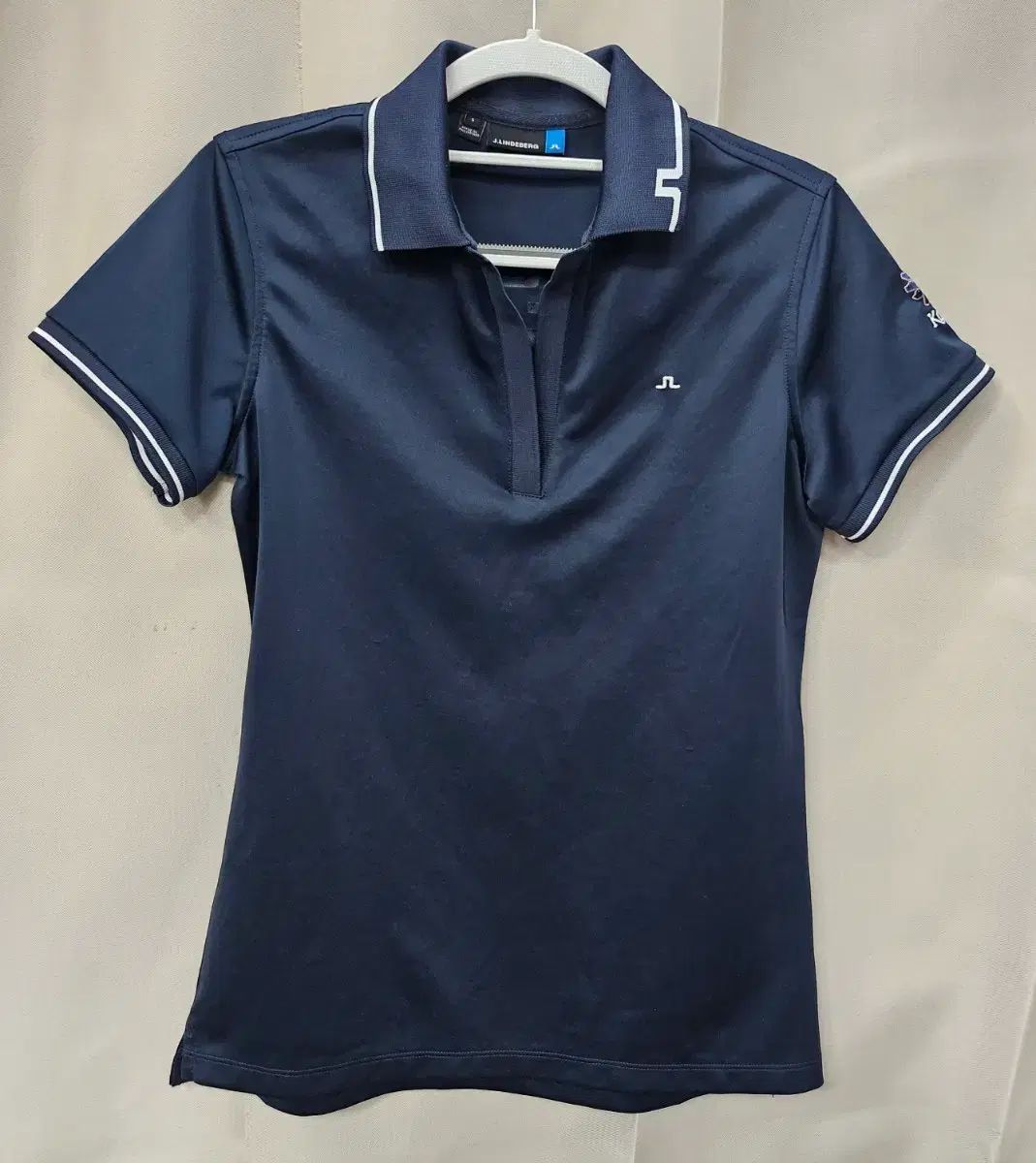 J.LINDEBERG (J.リンドバーグ) ネイビー レディース 半袖 Tシャツ