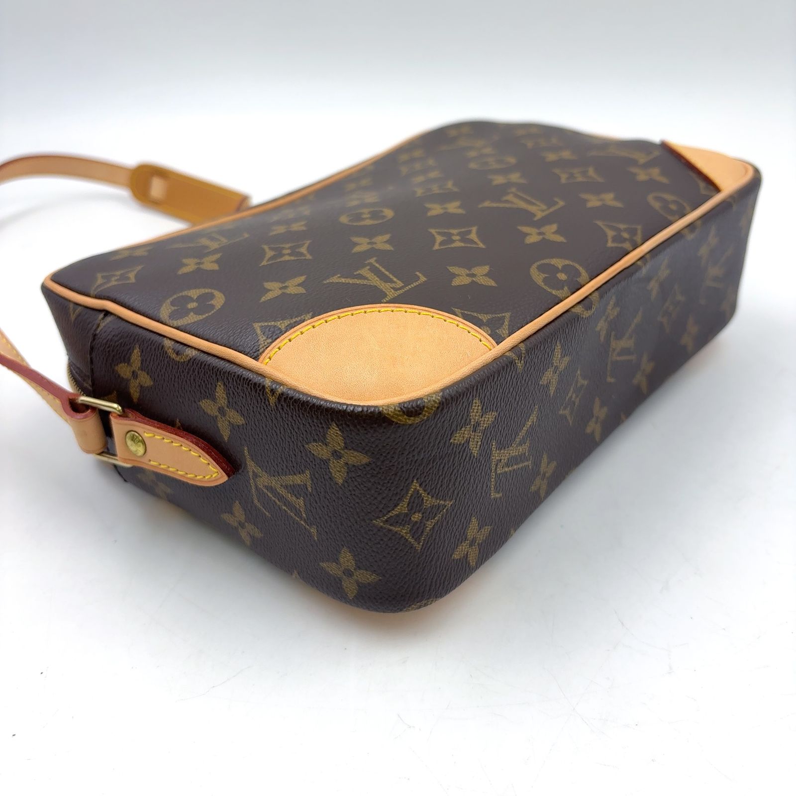 LOUIS VUITTON ルイヴィトン モノグラム トロカデロ ショルダーバッグ ブラウン レザー×PVC M51274 ゴールド金具 LOUIS VUITTON - ルイ・ヴィトン LOUIS VUITTON トロカデロ27