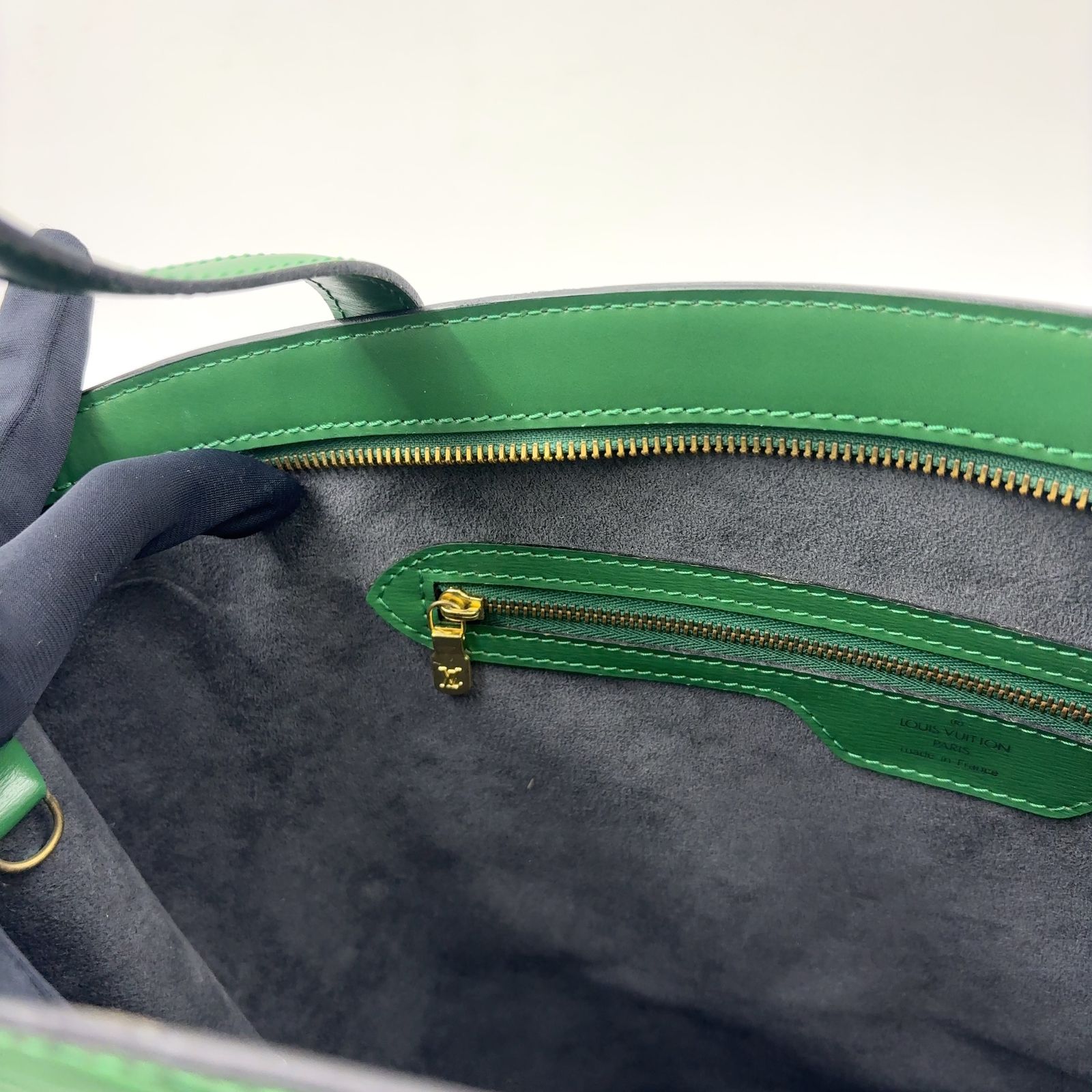 LOUIS VUITTON サンジャックショッピング エピ エピ ボルネオグリーン 