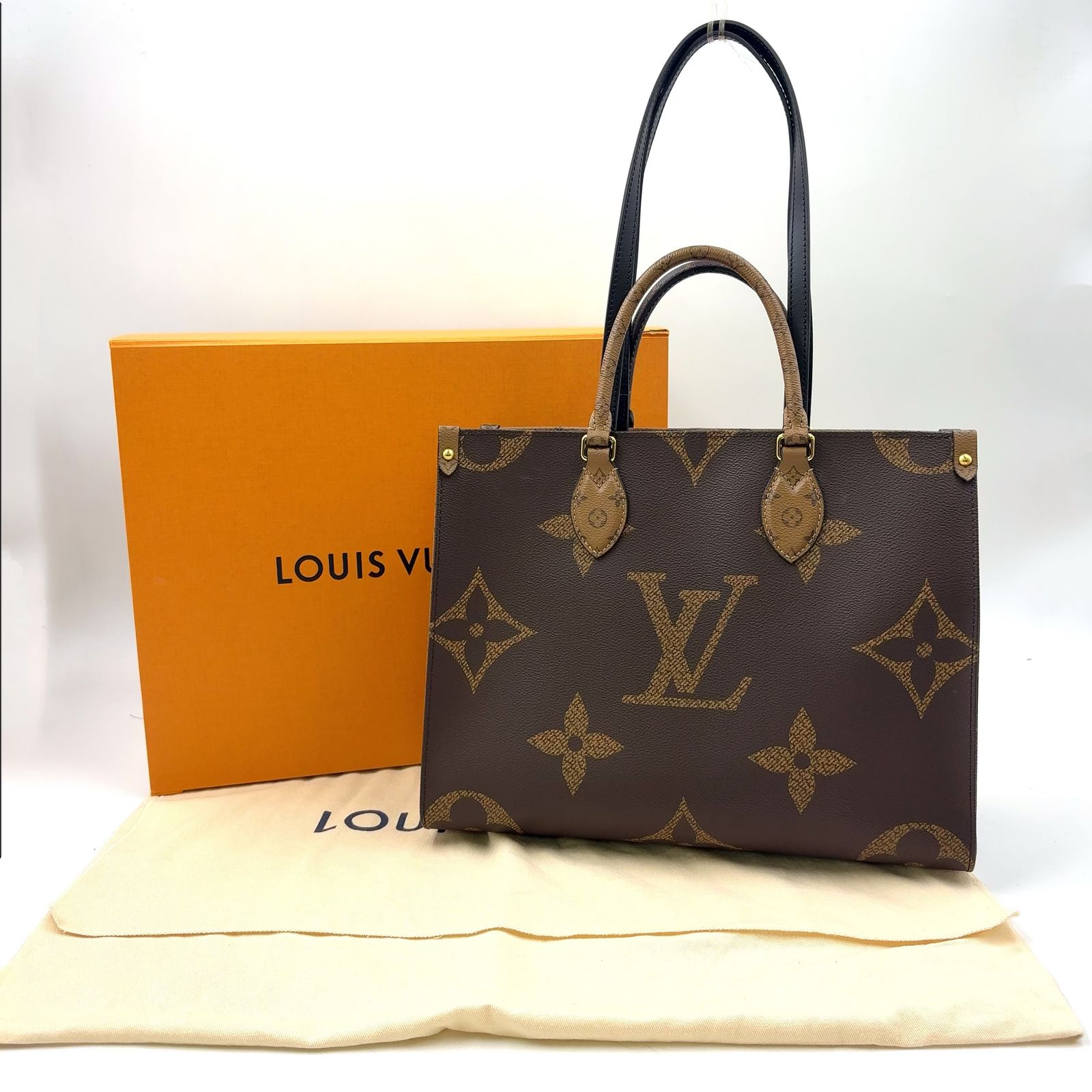 LOUIS VUITTON オンザゴーMM モノグラムジャイアント モノグラム 
