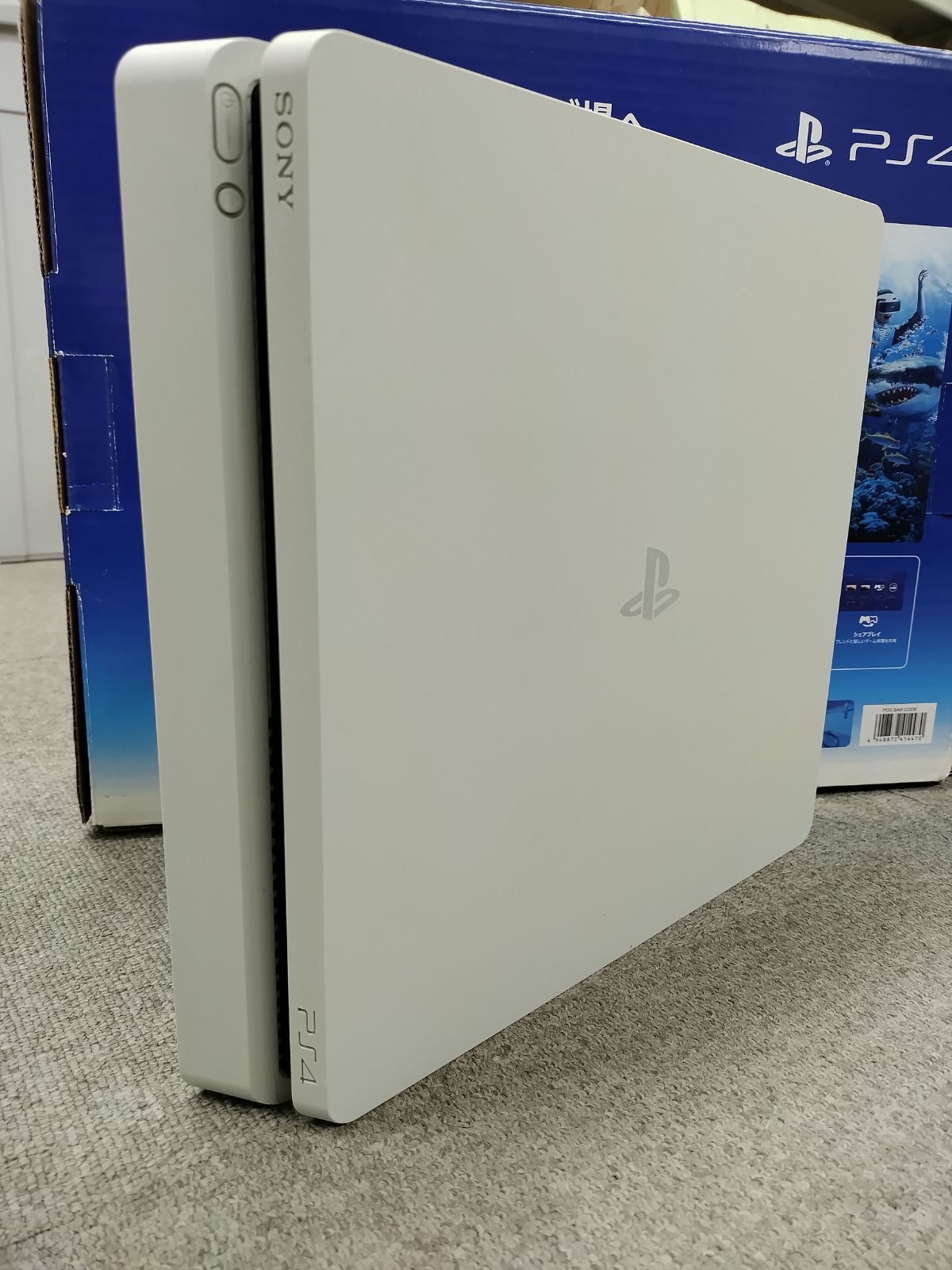 ジャンク本体】PlayStation4 CUH-2100A 500GB グレイシャーホワイト