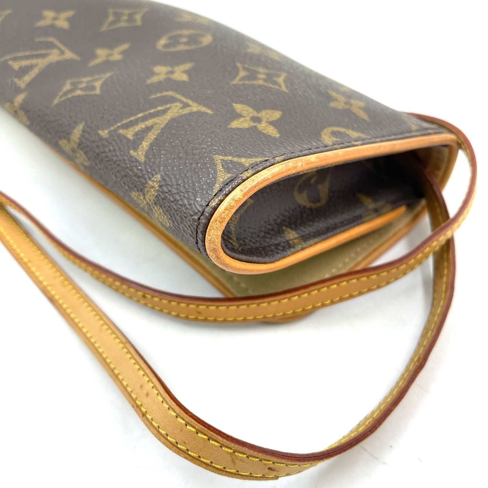 LOUIS VUITTON ポシェットツインGM モノグラム モノグラム レザー×PVC