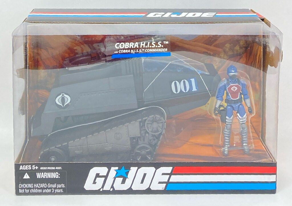 HASBRO VEHICLES COBRA HISS / WITH COBRA HISS COMMANDER 3.5インチ