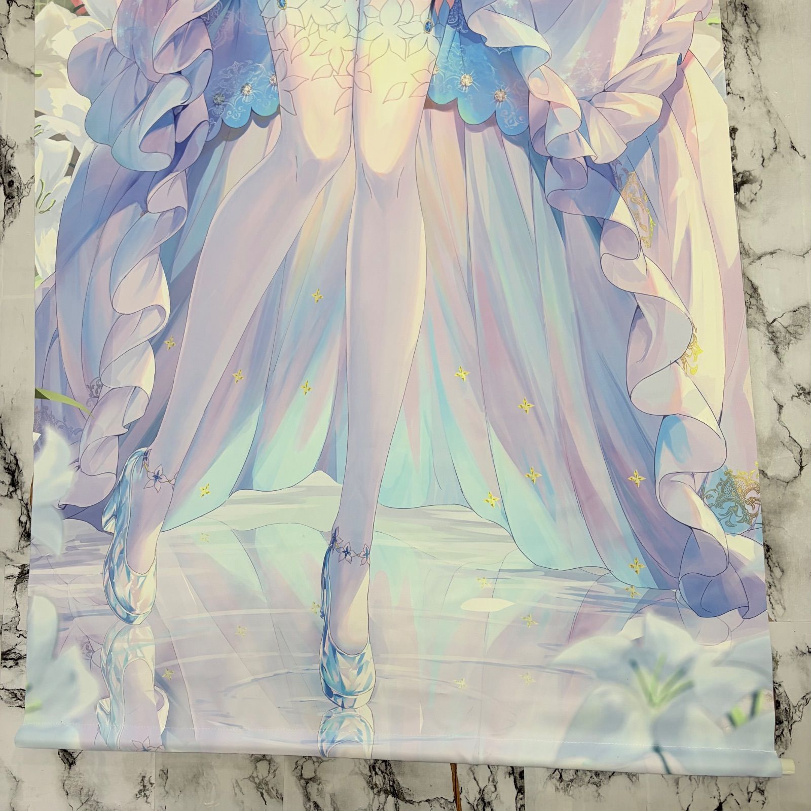雪花ラミィジューンブライド等身大タペストリー