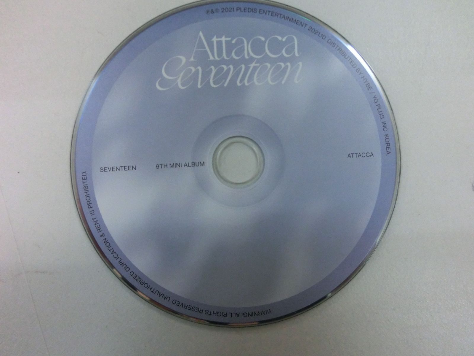 TAKA97-80】◇SEVENTEEN セブンティーン 9thミニアルバムAttacca Op.1