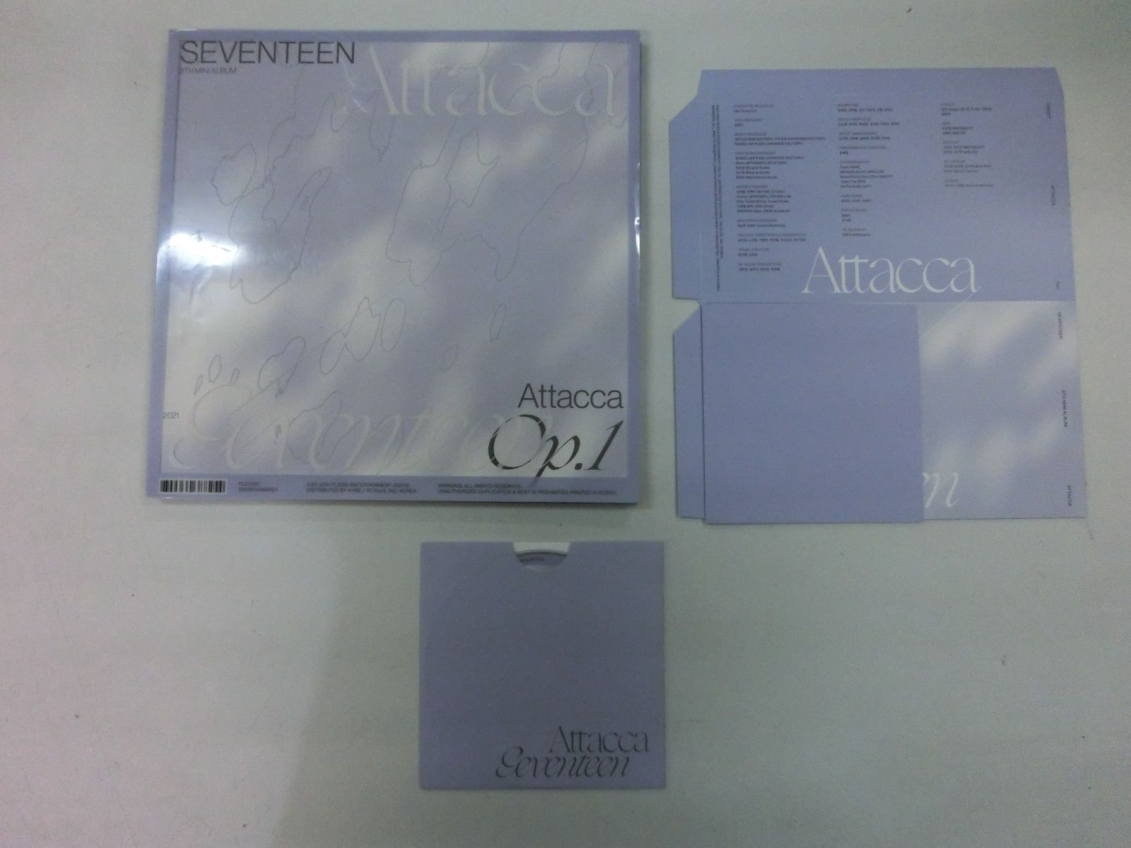 TAKA97-80】◇SEVENTEEN セブンティーン 9thミニアルバムAttacca Op.1