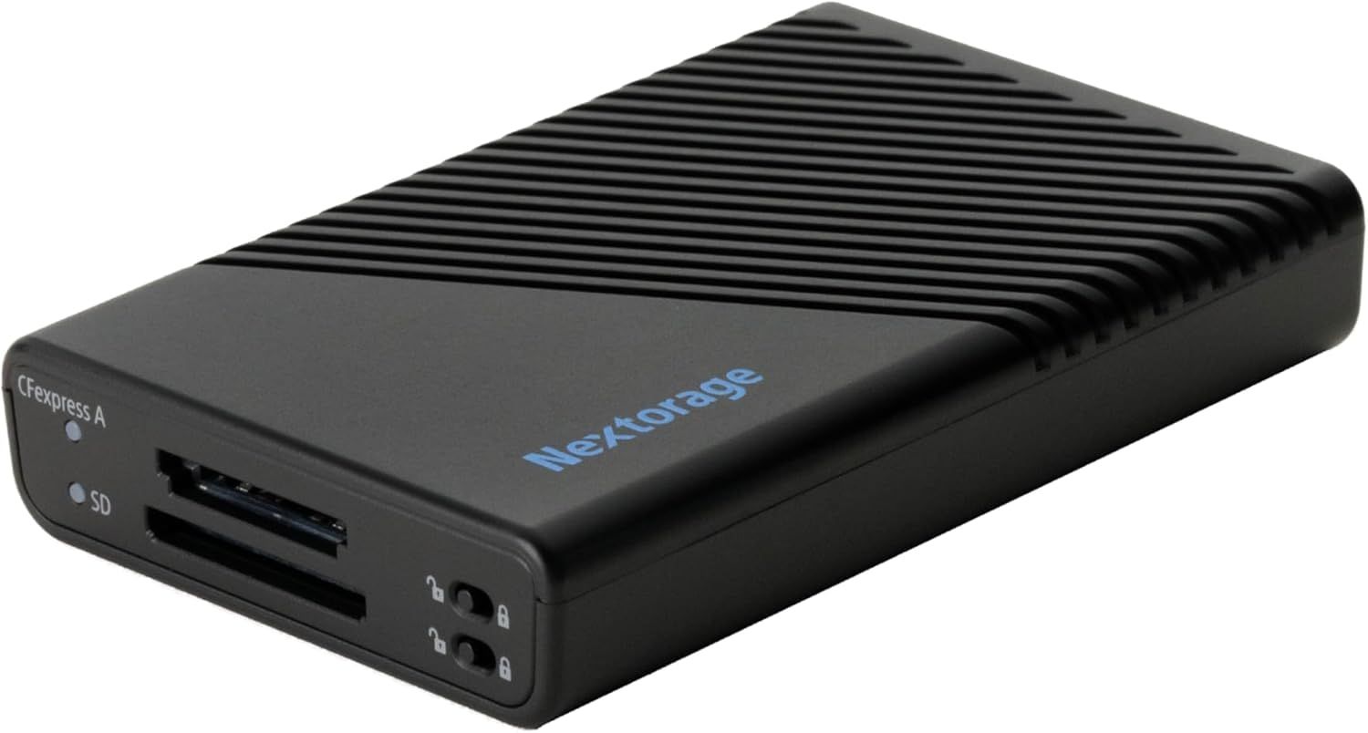 Nextorage 日本メーカー CFexpress Type Aメモリーカード/SDカード対応 マルチスロットカードリーダー USB 10Gbps USB3.2 Gen2 NX-MFA1SE ネクストレージ