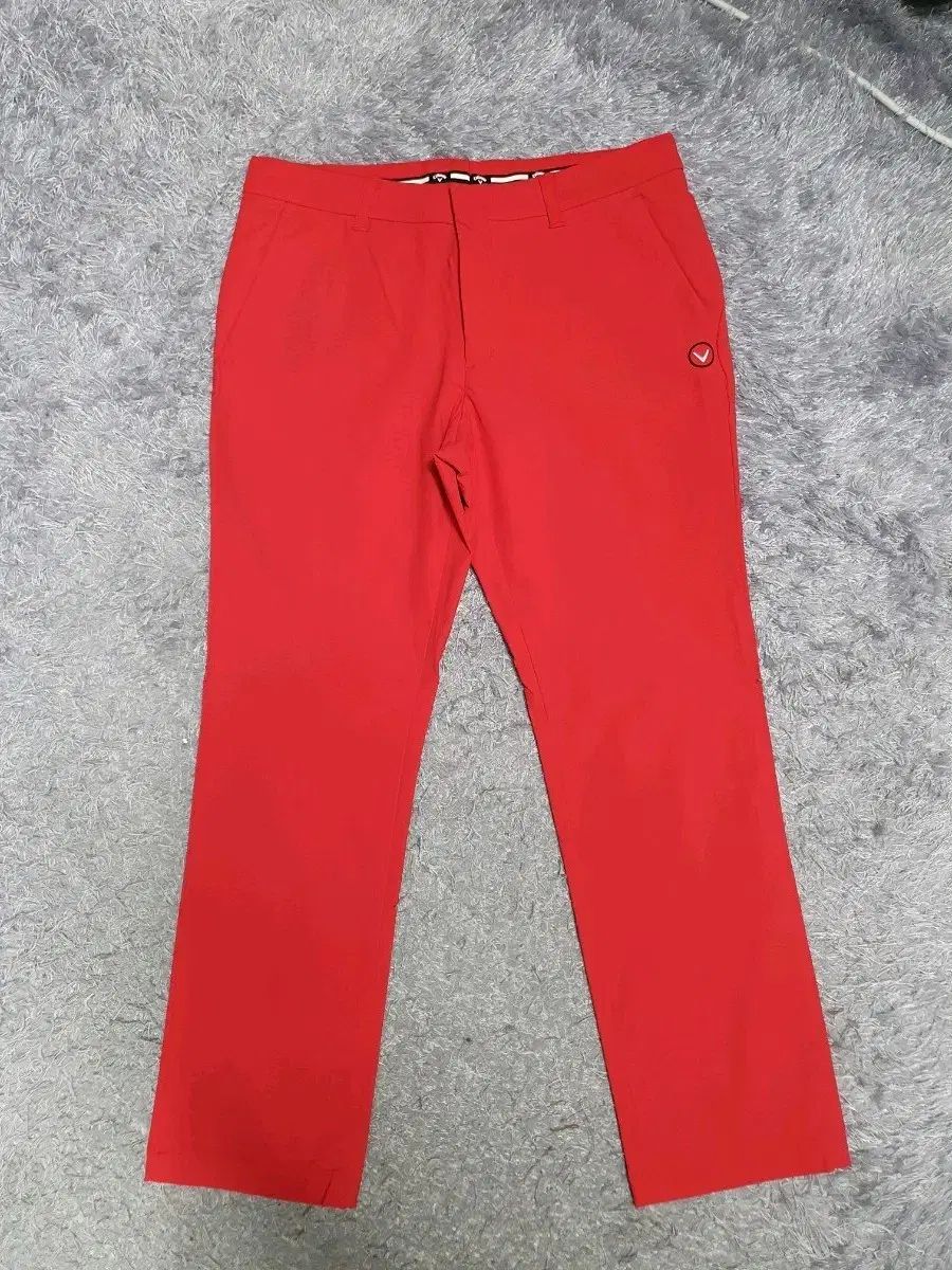 Callaway キャロウェイ ゴルフ パンツ レッド 33