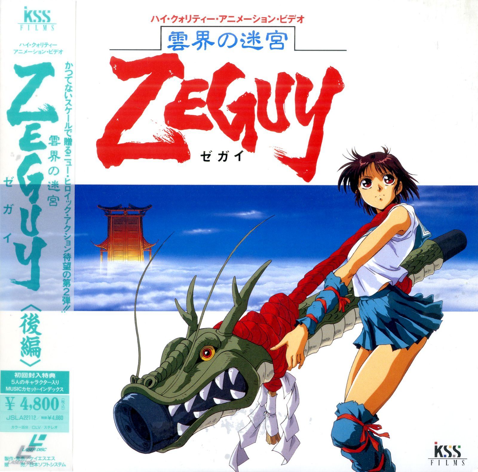 LD1枚 / / 雲界の迷宮 ZEGUY -ゼガイ- / B00208687 - メルカリ