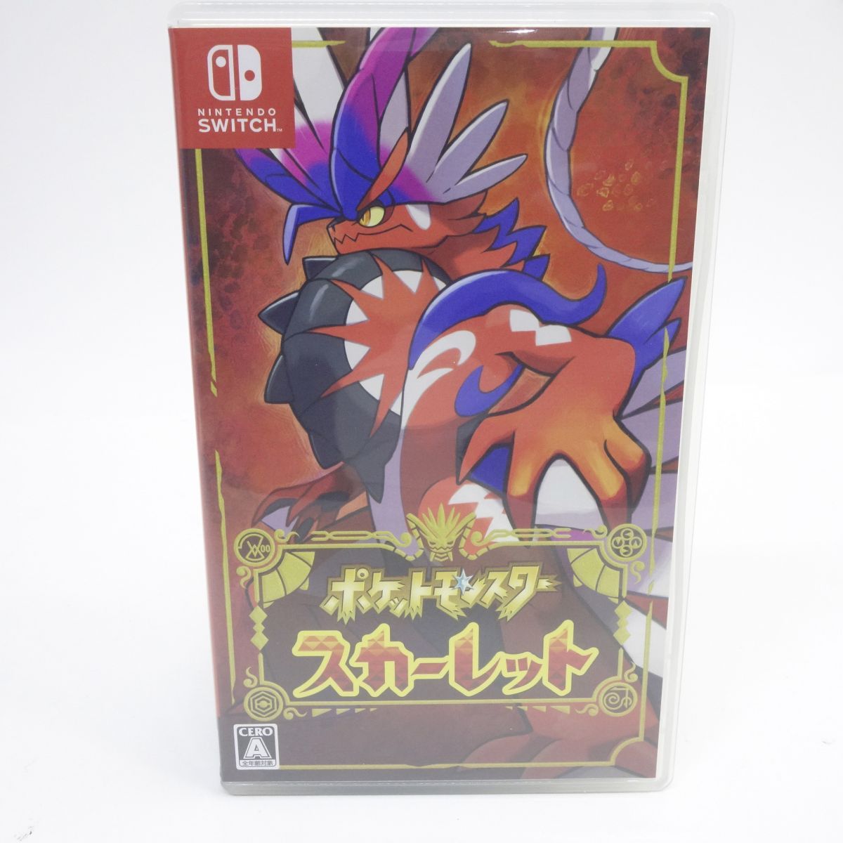 Nintendo Switch ソフト ポケットモンスター スカーレット ※中古