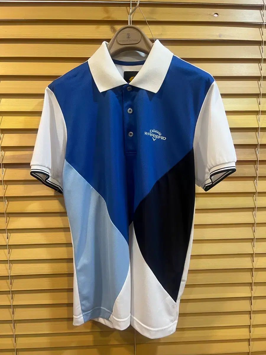 Callaway キャロウェイ メンズ ブルー ポロシャツ ゴルフTシャツ 95