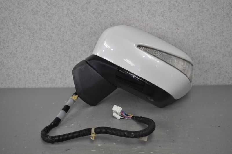左 ドアミラー 電格 13P+2P ウィンカー ヒーター カメラ付 NH788P 白 (RB4 RB3) オデッセイ アブソルート 後期 M43 s024113C