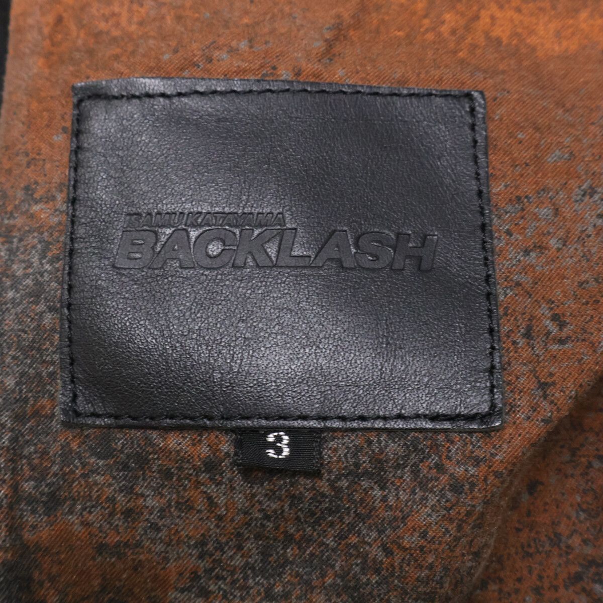 BACKLASH バックラッシュ 1285-02 イタリーオイルカーフレザー製品洗い
