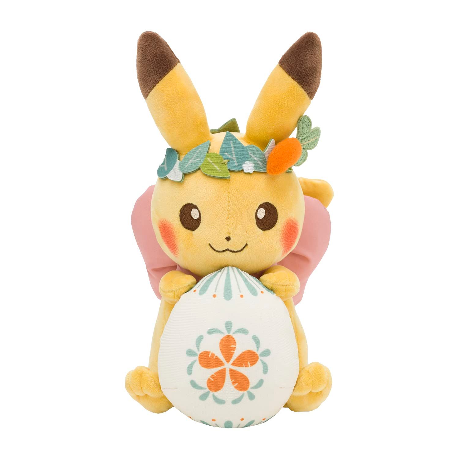 ポケモンセンターオリジナル ぬいぐるみ ピカチュウ Pikachu's Easter Egg Hunt 21.5×13×14(H×W×D:㎝)