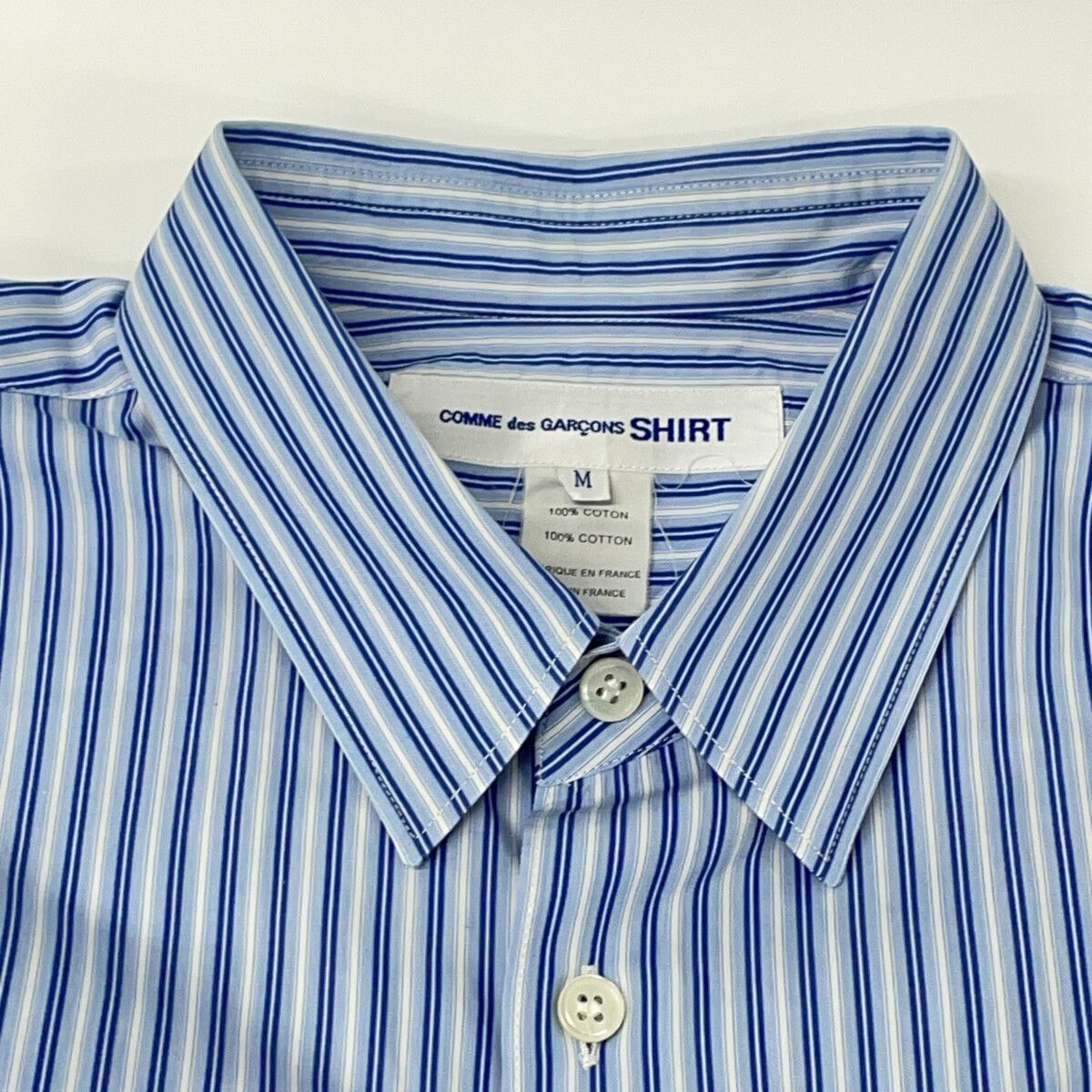 COMME des GARCONS SHIRT コムデギャルソンシャツ FO03B201 20AW ブルー COMME des GARCONS SHIRT コムデギャルソンシャツ FO03B201 20AW ブルー