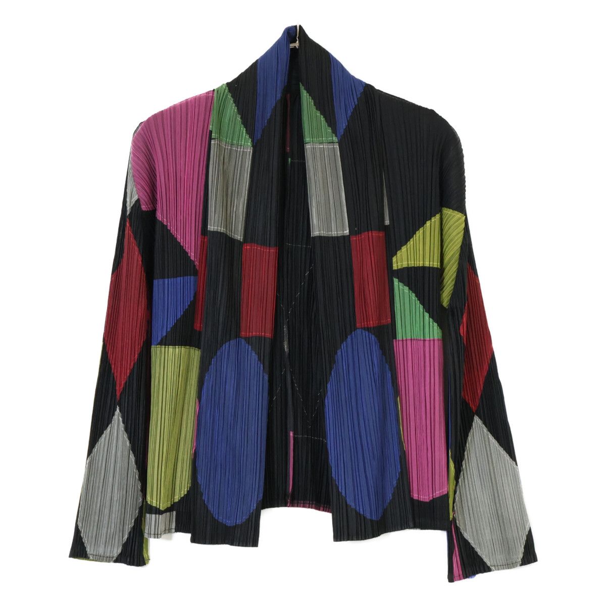 安心の品質PLEATS PLEASE プリーツプリーズ PP43-JD833 ﾌﾞﾗｯｸ 総柄