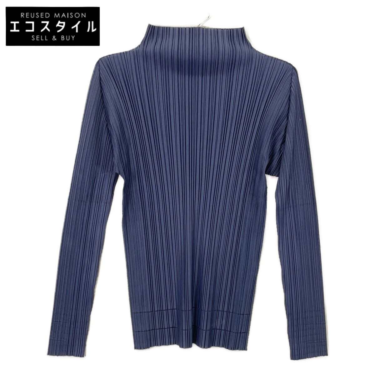 PLEATS PLEASE プリーツプリーズ 23SS PP31JK934 ﾈｲﾋﾞｰ　A-POC　SOFT PLEATS ﾊｲﾈｯｸ ｶｯﾄｿｰ F