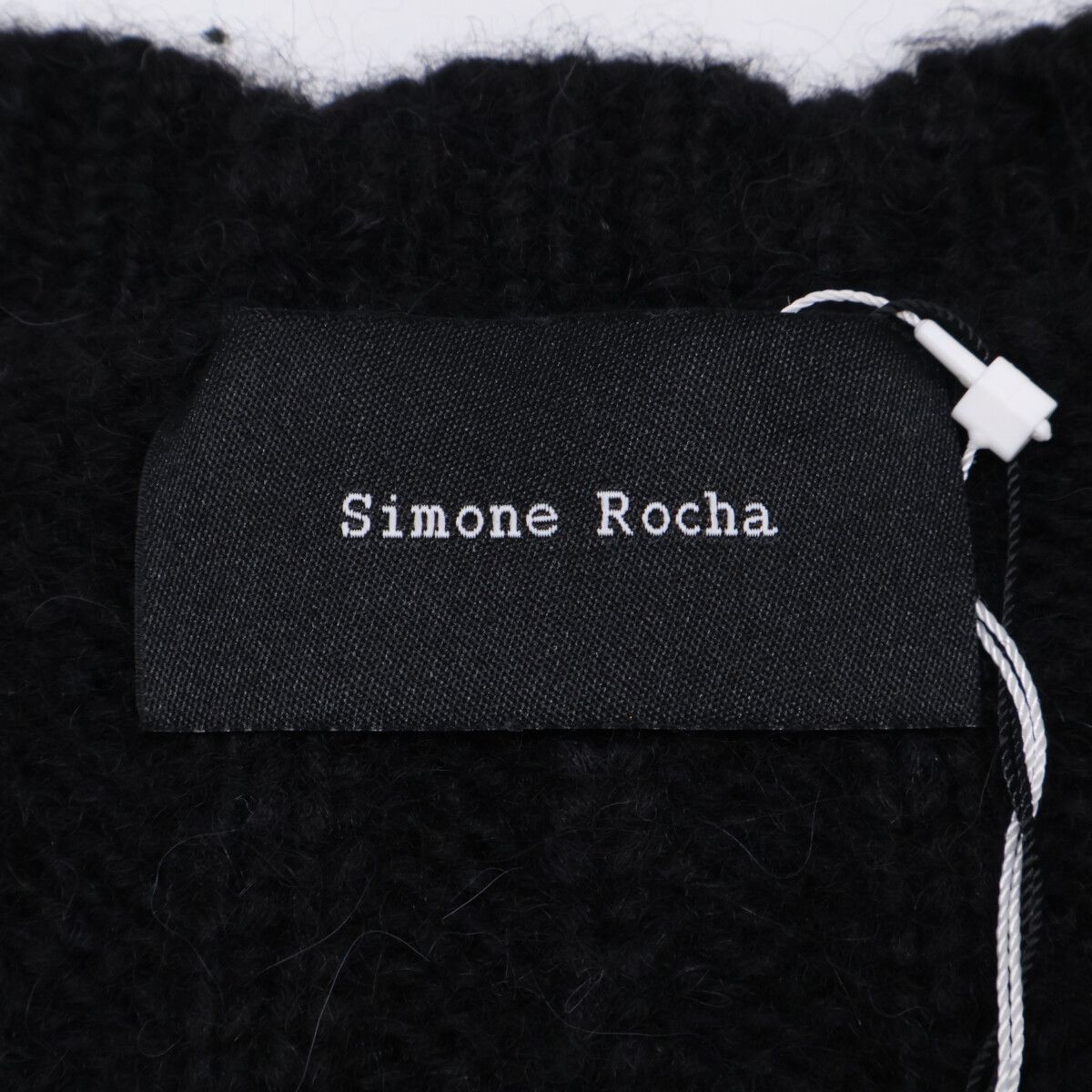 SIMONE ROCHA シモーネロシャ  【美品】37-02-45-02040 ビジュー ニット カーディガン S SIMONE ROCHA シモーネロシャ 【美品】37-02-45-02040 ビジュー ニット