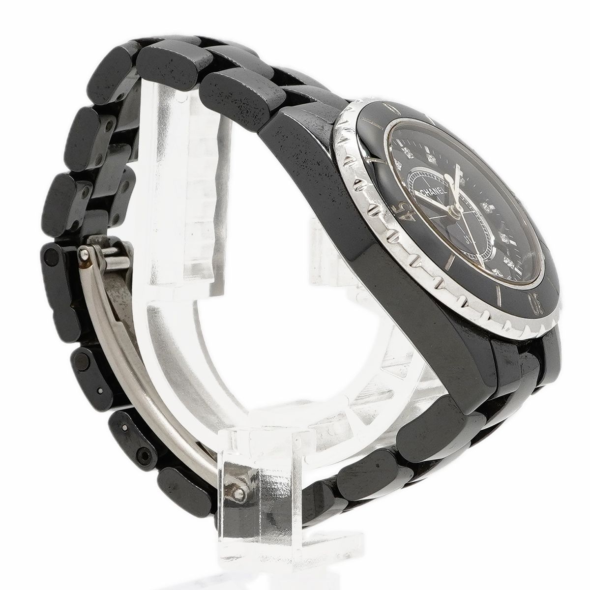 ★最終価格【6wce0373】シャネル J12 H4196 黒文字盤【中古】腕時計 レディース 楽天市場】シャネル J12（文字盤カラーブラック）（腕時計）の通販