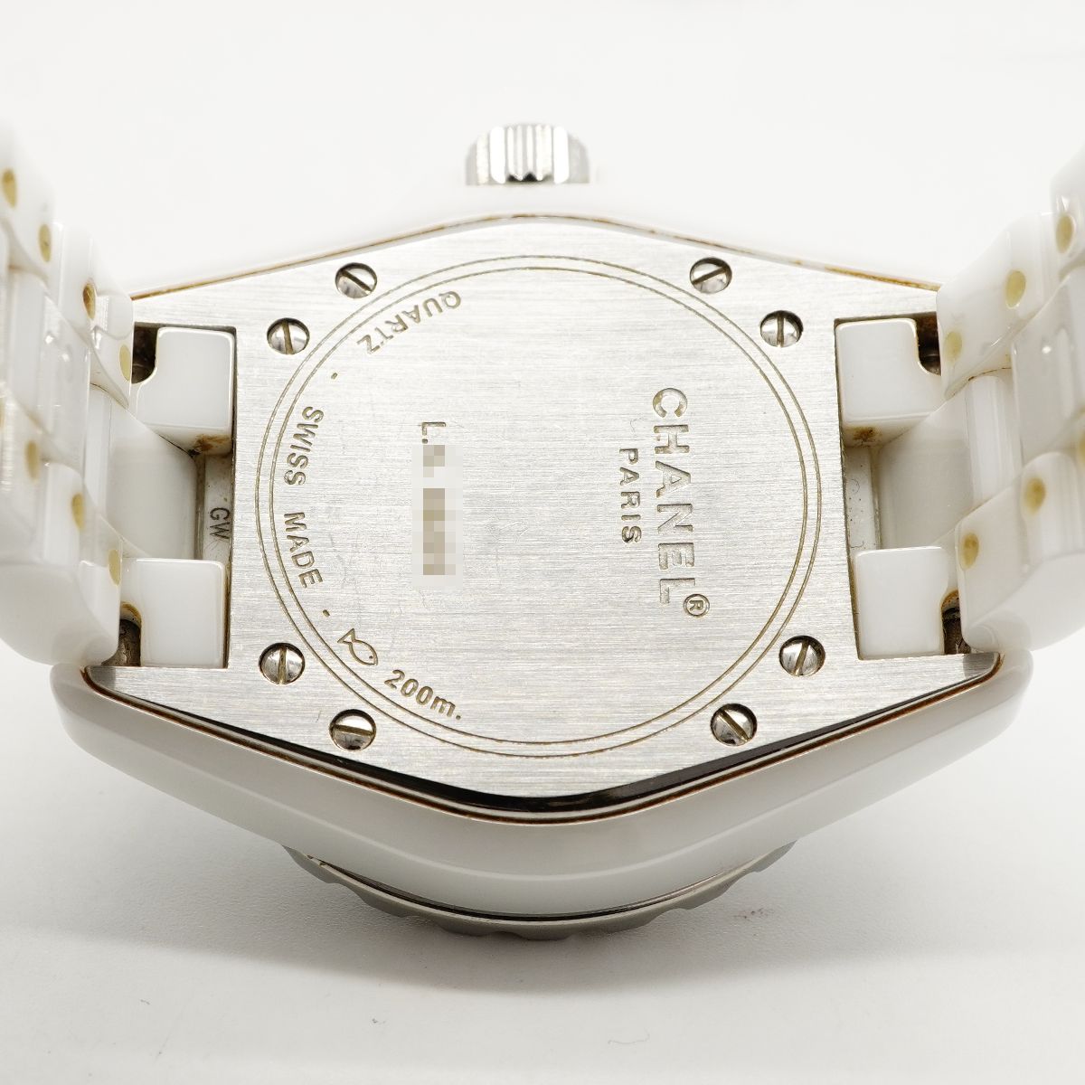 ★SALE【6wdb0117】シャネル J12 H0968 白文字盤【中古】腕時計 レディース 中古・古着通販】CHANEL (シャネル) J12 ジェイ トゥエルブ H0968 白
