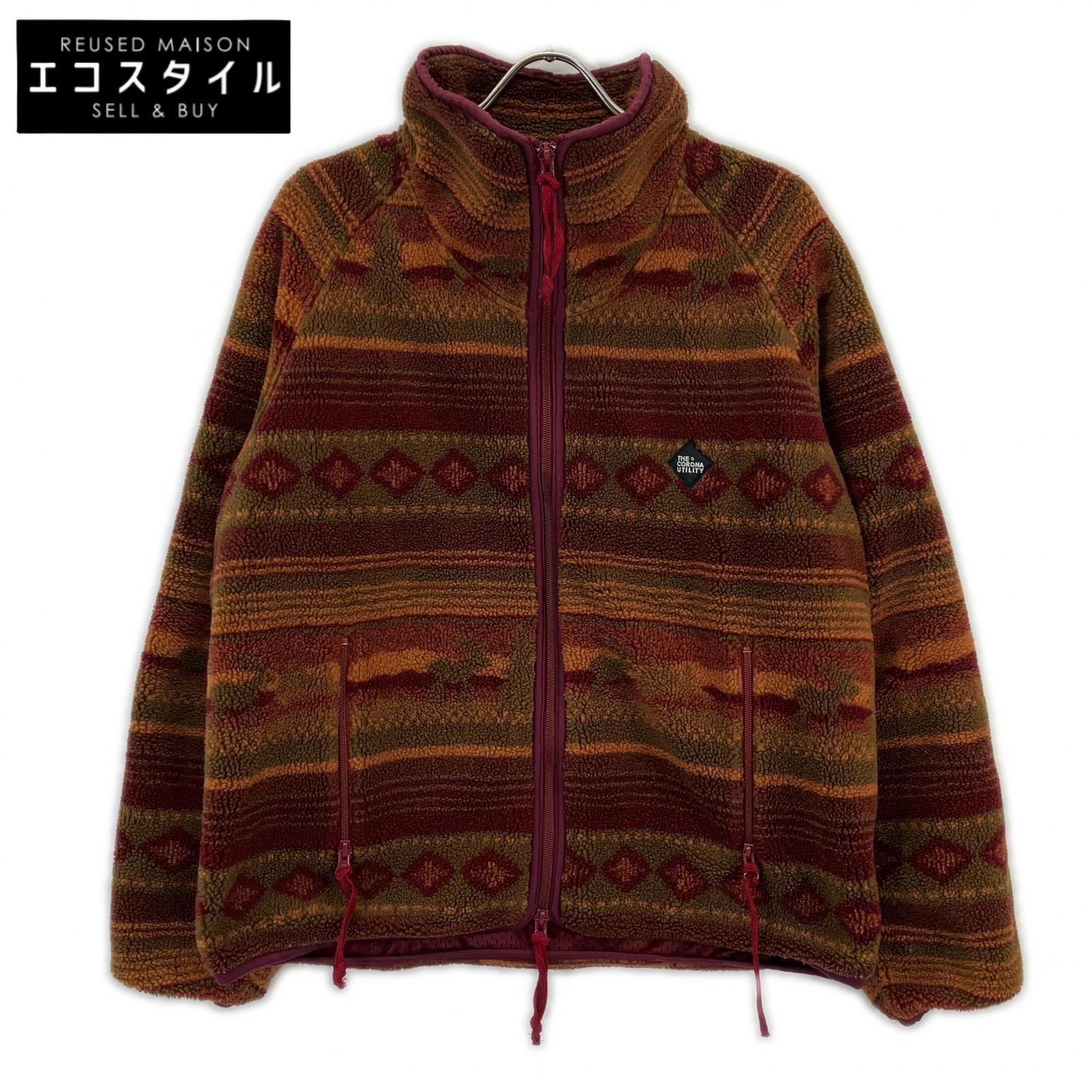 THE CORONA UTILITY コロナ ユーティリティ YAK LINER JACKET ﾌﾘｰｽ/ﾎﾞｱｼﾞｬｹｯﾄ S