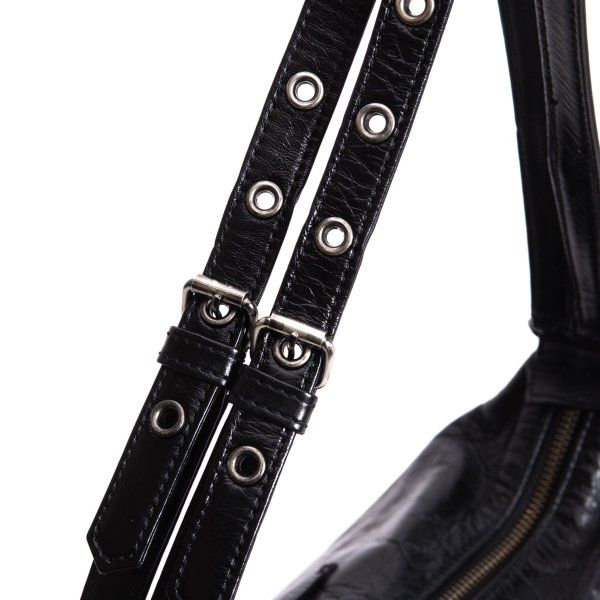 ジャンポールゴルチエJean Paul GAULTIER レザーダブルポケットミニ