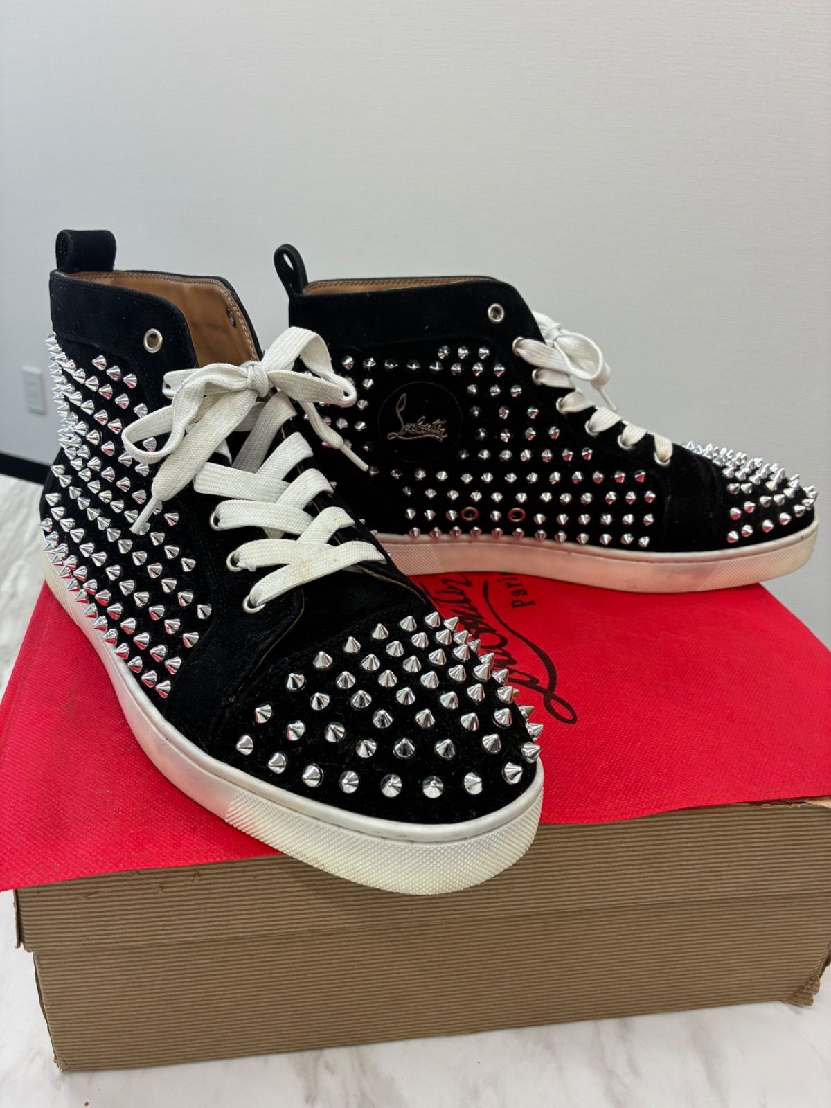 Christian Louboutin クリスチャンルブタンハイカットスニーカー