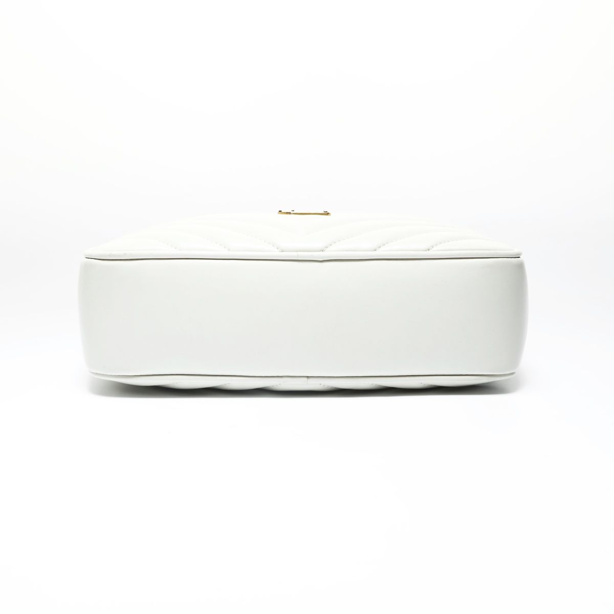 本物 イヴ サンローラン YVES SAINT LAURENT YSL ルー タッセル ショルダーバッグ ポシェット レザー ホワイト 470299 バッグ 中古 YVES SAINT LAURENT イヴ・サンローラン ショルダーバッグ YSL ルー
