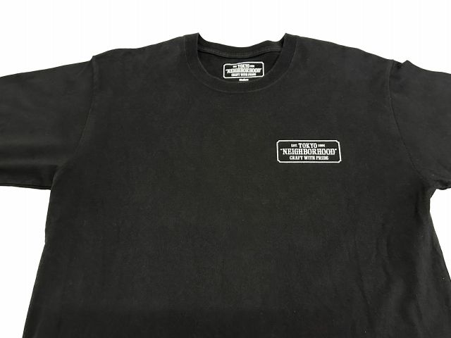 ネイバーフッド NEIGHBORHOOD 19SS BAR & SHIELD / C-TEE. LS ロゴ