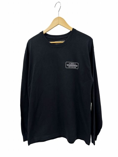 ネイバーフッド NEIGHBORHOOD 19SS BAR & SHIELD / C-TEE. LS ロゴ