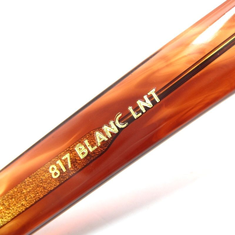 未使用 817 BLANC LNT ブラン サングラス BE007 日本製 ヘキサゴン 六