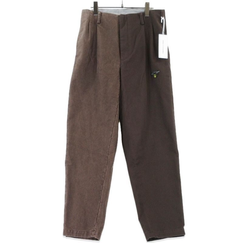 未使用 Children of the discordance × Dickies チルドレンオブザディスコーダンス EMBROIDERY TROUSERS USED加工 ブラウン 2  99000853 未使用 Children of the discordance × Dickies チルドレンオブザ
