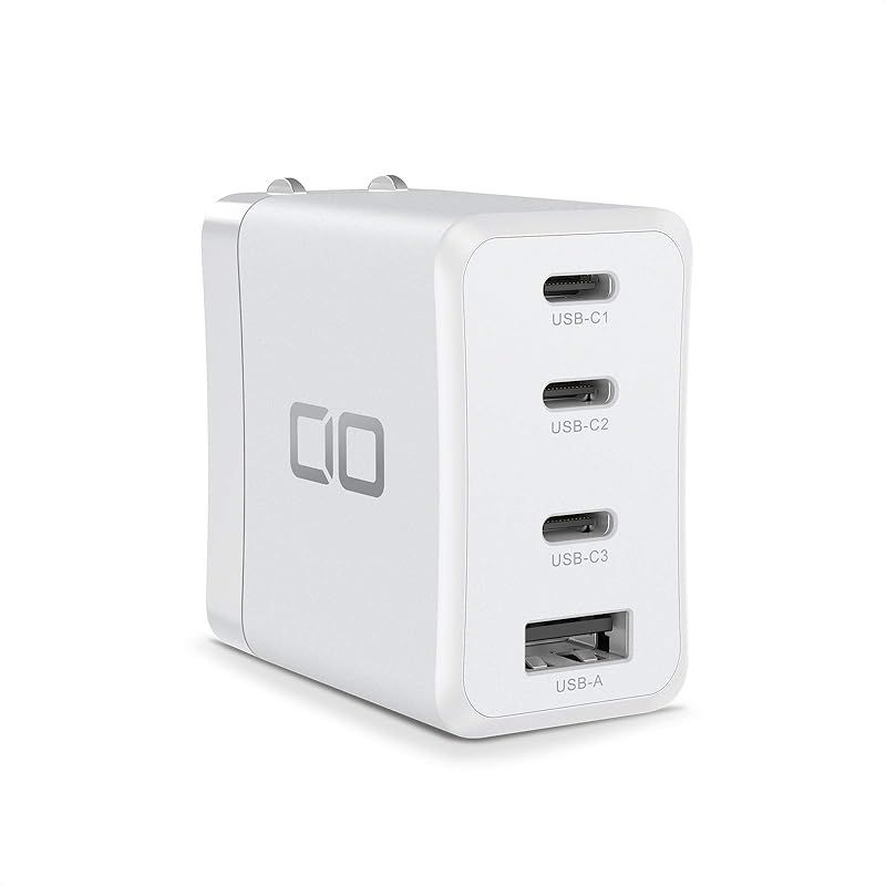 【新品】 CIO LilNob Share iPhone12 USB PD 充電器 【卵サイズ】 ４ポート 65W GaN(窒化ガリウム) Type-C ACアダプター PD3.0 USB-C 急速充電器 軽量 タイプC PPS iPhone12 Pro 0
