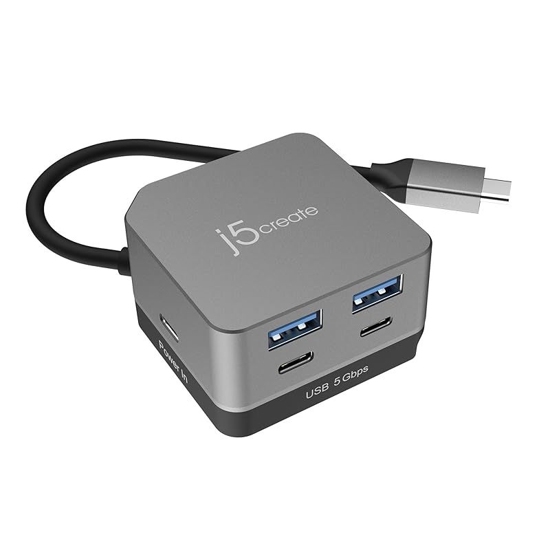 【新品】 j5create 「2025年10月新登場 最新規格 VGP2026 受賞」USB-C 6in1 Cube Plus HDMI 4K144Hz対応 高速USB3.2 Gen1×4 PD100W充電対応 JCD361-EJ 0