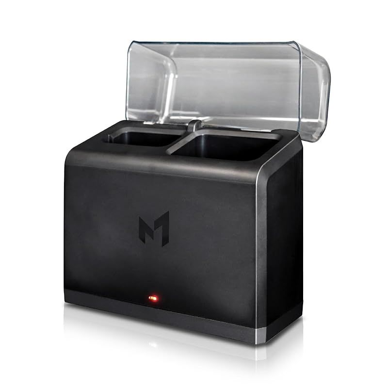 【新品】 メイカーズ(MAKERZ) ハンディエアブローガン専用 充電ステーション 安心の防塵カバー付き ノズルをつけたまま収納可能 USB Type-C端子・DC10-30Vによる急速給電 給電状態が分かるインジケータ AG-MK-01CS 0