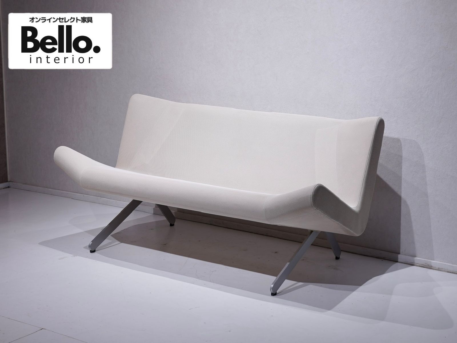 Cassina ixc. BOOMERANG / 名作 プロ仕上げ カッシーナ ブーメランソファ ベンチ デザイナーズ Gwenael Nicolas モダン