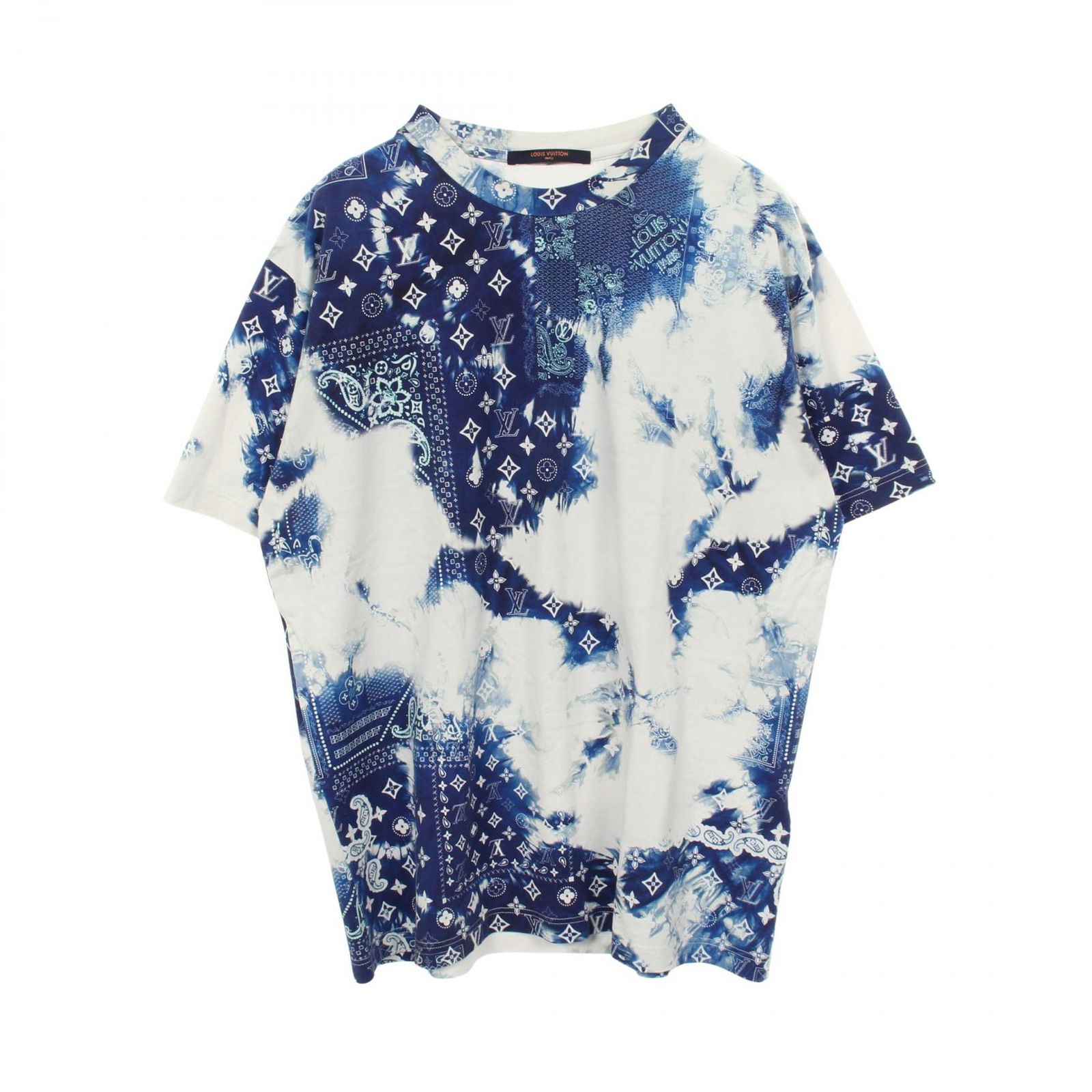 ルイ・ヴィトン LOUIS VUITTON 半袖Tシャツ モノグラムバンダナ 