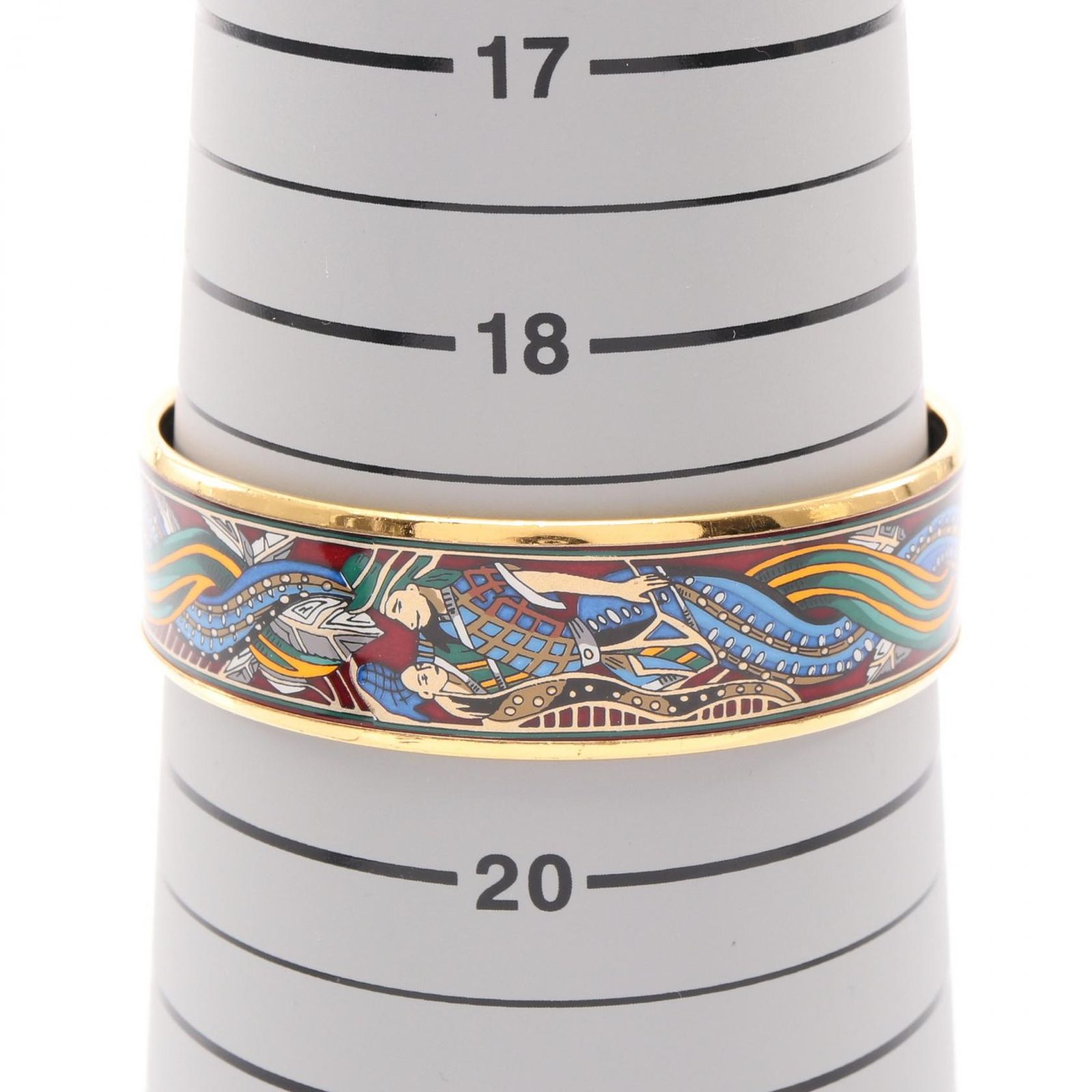 エルメス HERMES バングル エマイユGM GP（ゴールドメッキ） バングル