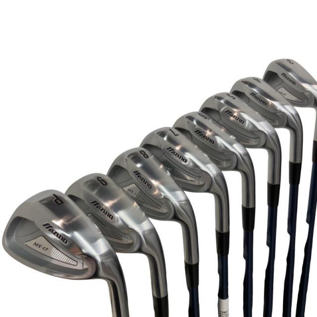 中古】 ミズノ MX-17 8S USA アイアンセット IR EXSAR Blue Graphite