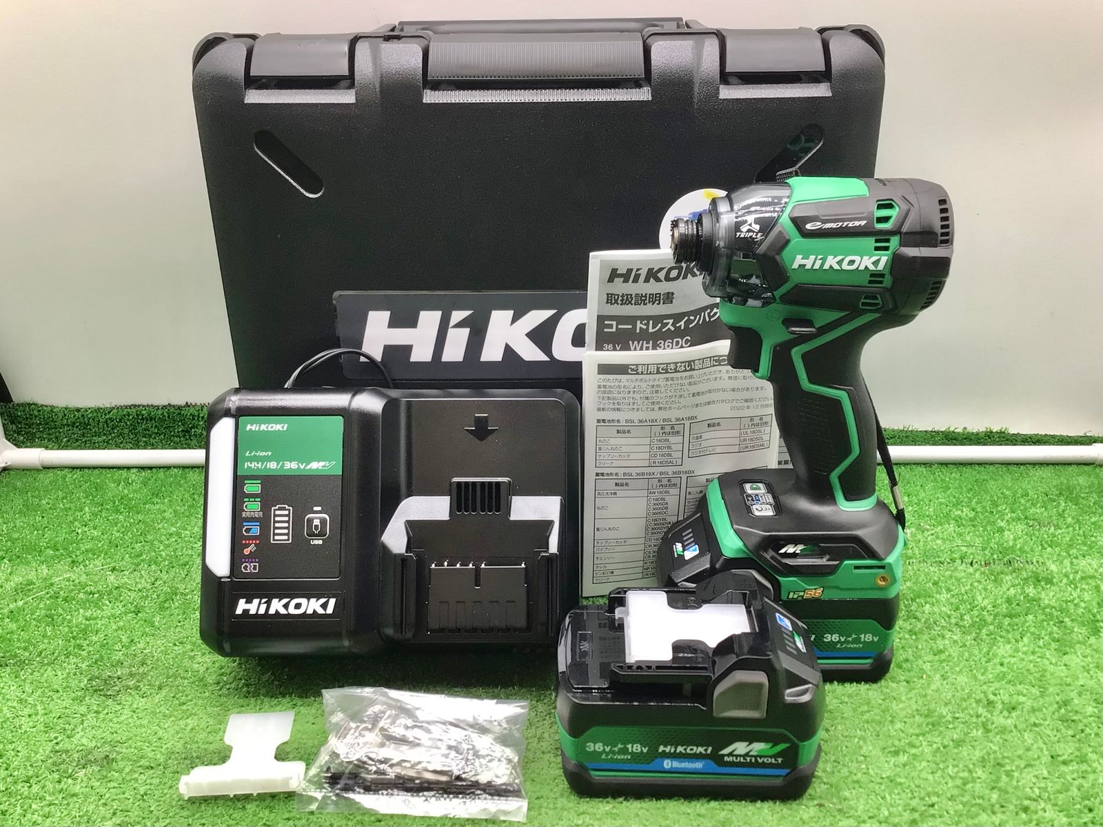 【未使用】HiKOKI/ハイコーキ WH36DC(2XPSZ) HIKOKI/ハイコーキ マルチボルト(36v)コードレスインパクトドライバ [IT_FU6GW][豊田][M04]