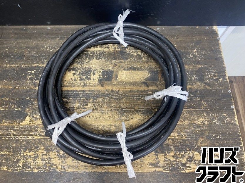 ●【送料無料】【中古品】メーカー不明 3×8mm2 CVケーブル 12.5m 2017年製