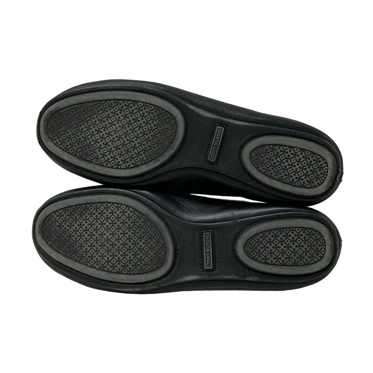 TORY BURCH トリーバーチ　フラットシューズ　ブラック　7.5 TORY BURCH（トリーバーチ） フラットパンプス ブラック 黒 サイズ表記