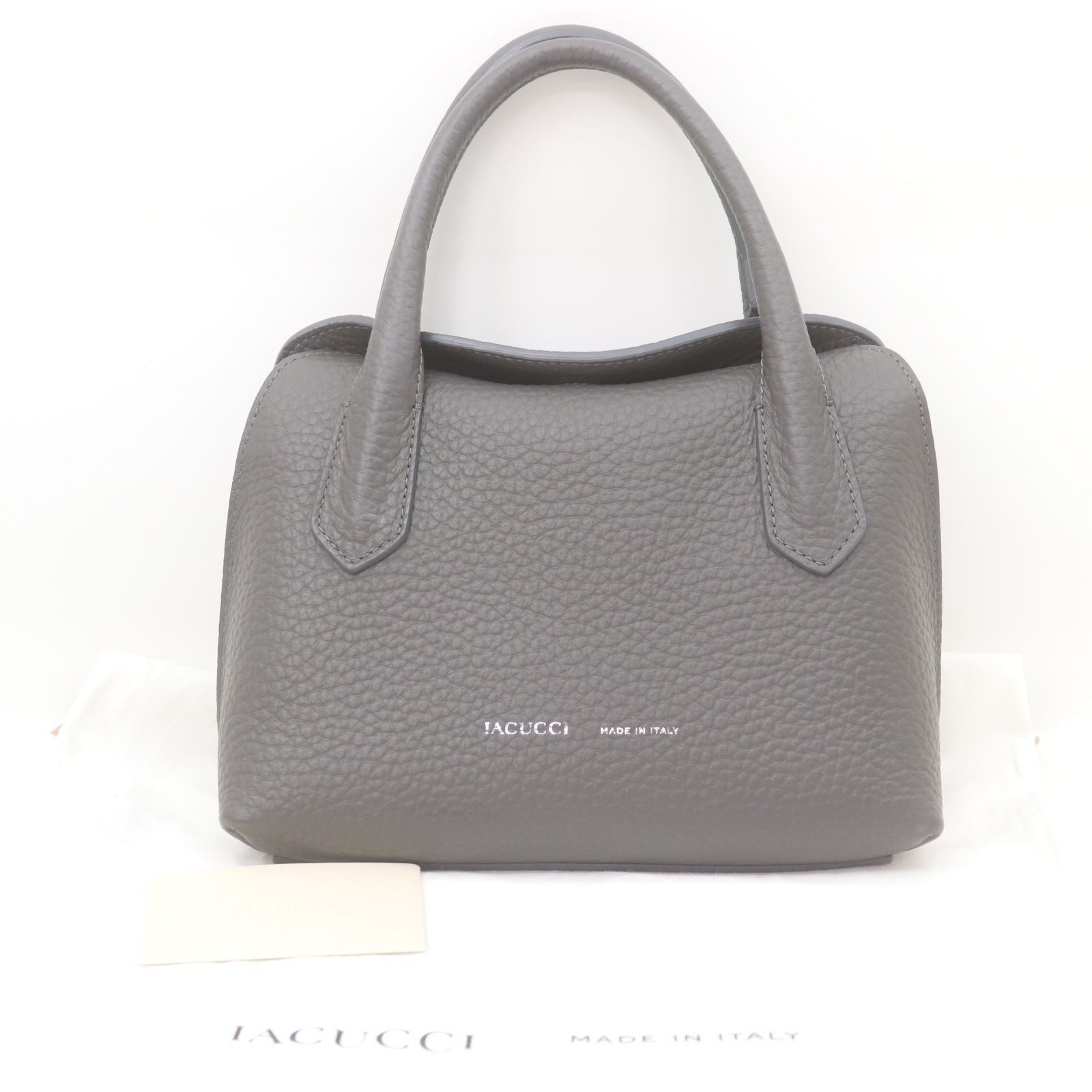 IT5DFLNOCKD2 美品 IACUCCI イアクッチ ラーナS ハンドバッグ レザー 