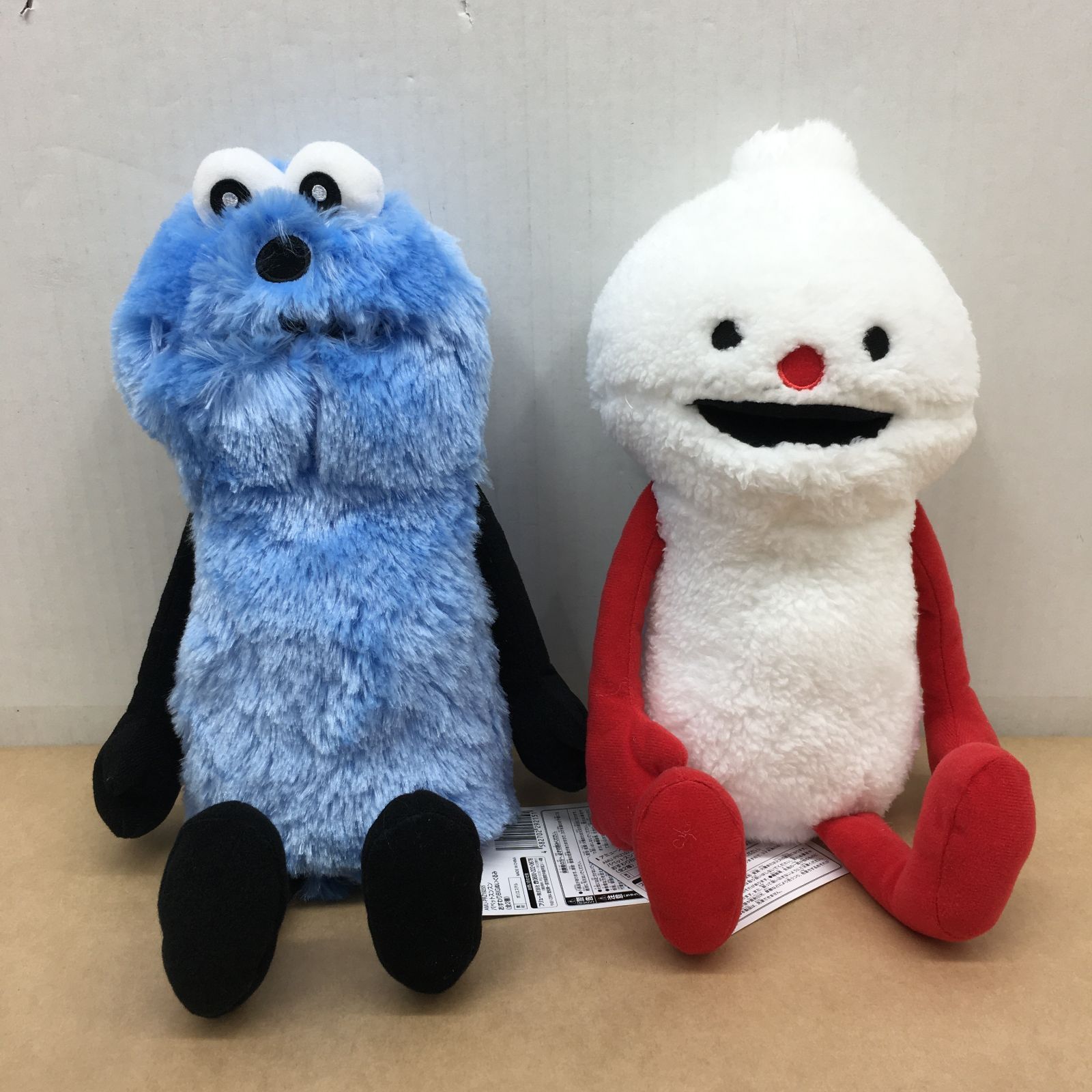 パペットスンスン おすわりBIGぬいぐるみ スンスン ノンノン セット