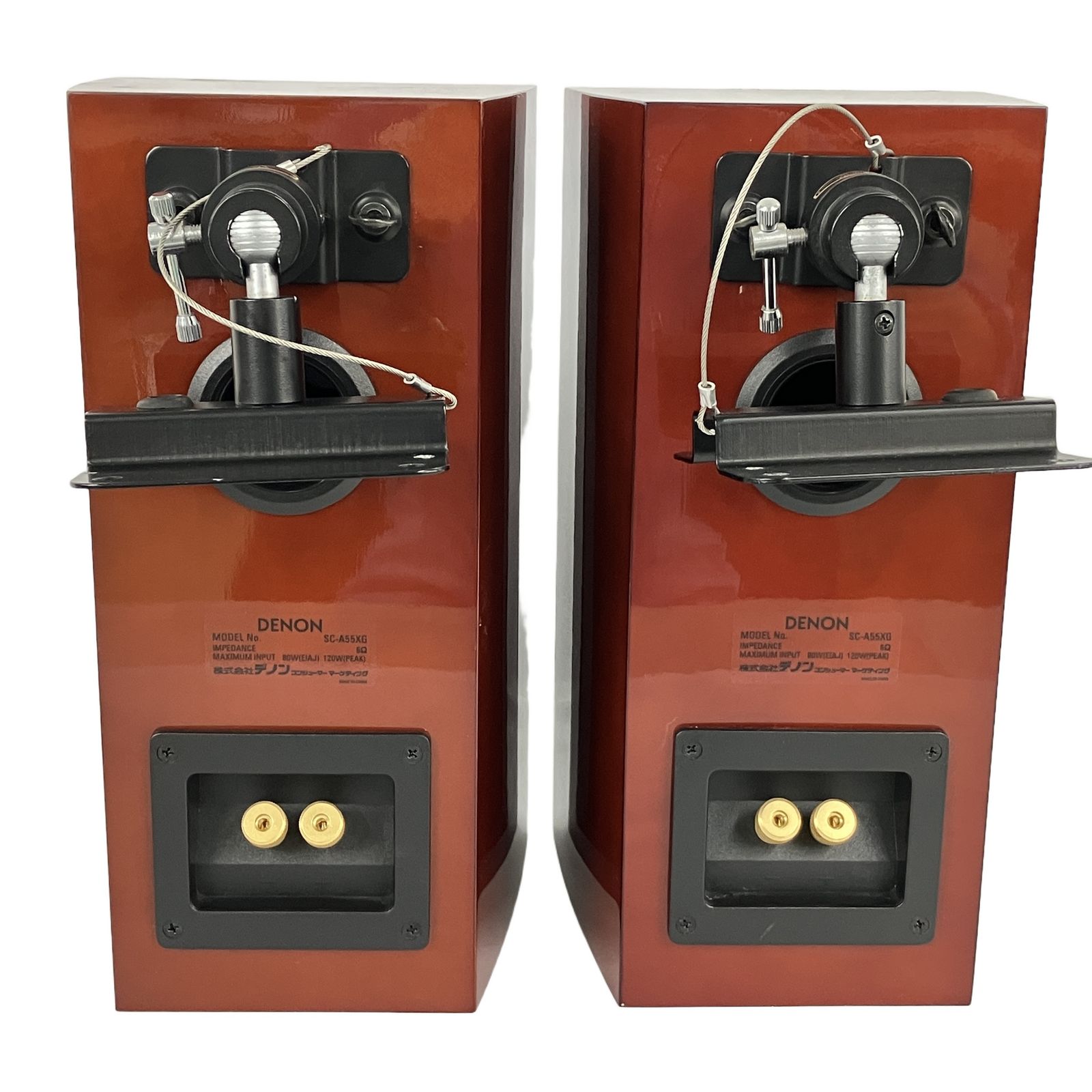 DENON SC-A55XG SC-A33XG ブックシェルフ スピーカー 2ペア ブラケット