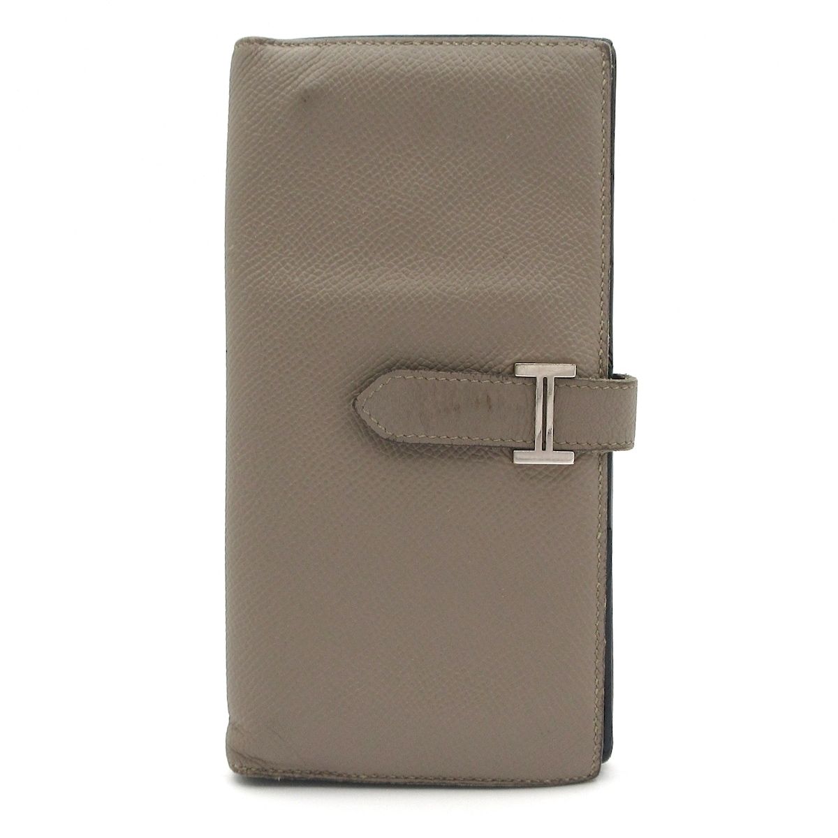 HERMES(エルメス) 長財布 ベアンスフレ エトゥープ 新型金具/シルバー