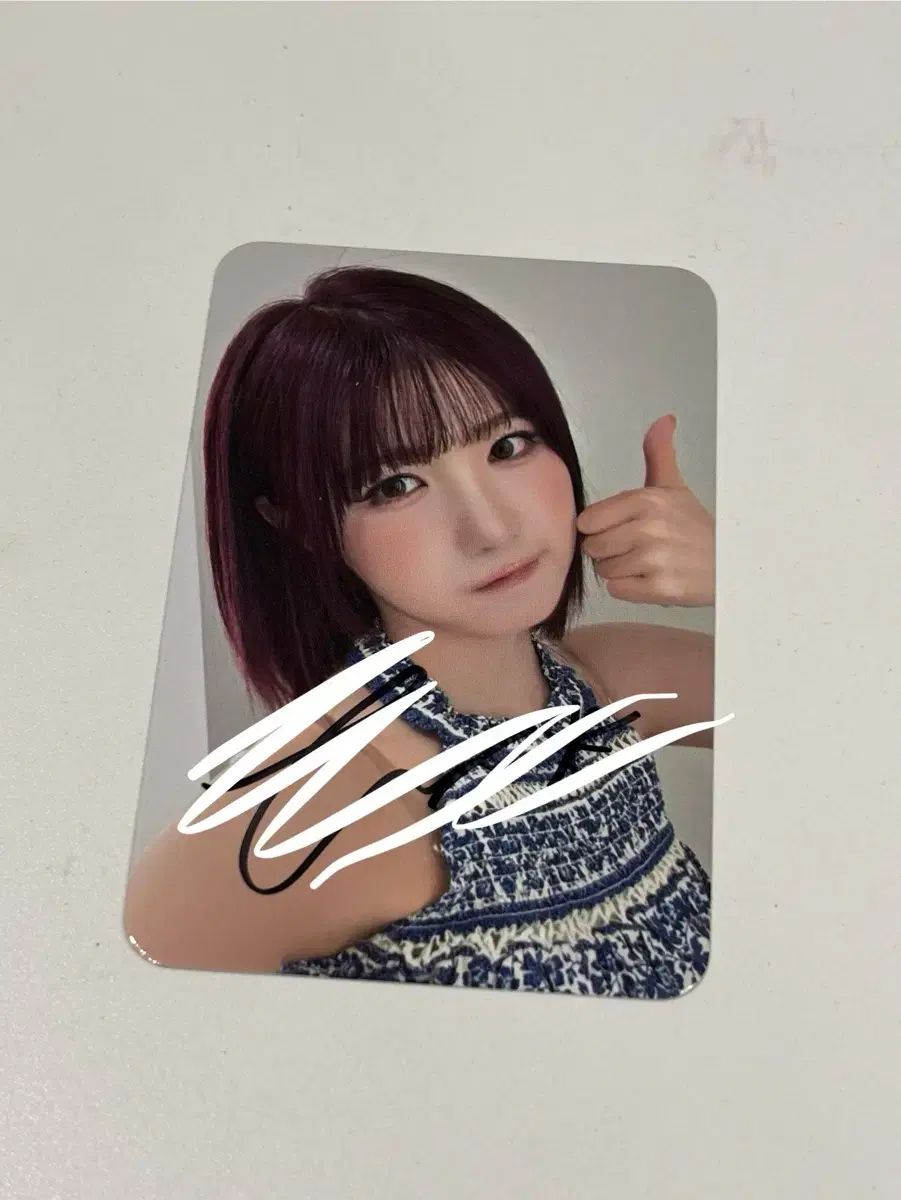 SAYMYNAME ドヒ サイン入りチェキ SAY MY NAME ドヒサイン入り チェキ